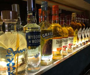 Wodka-Auswahl